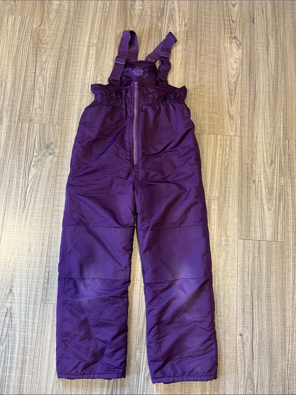 Joe Fresh Purple Kids Insulated Snow Overalls